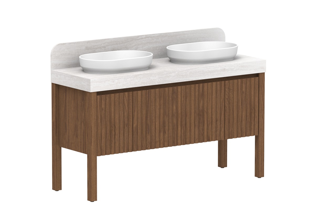 Harper Vanity - Harper 1500 With Legs (Floor Mount)
