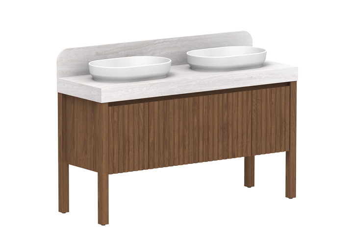 Harper Vanity - Harper 1500 With Legs (Floor Mount)