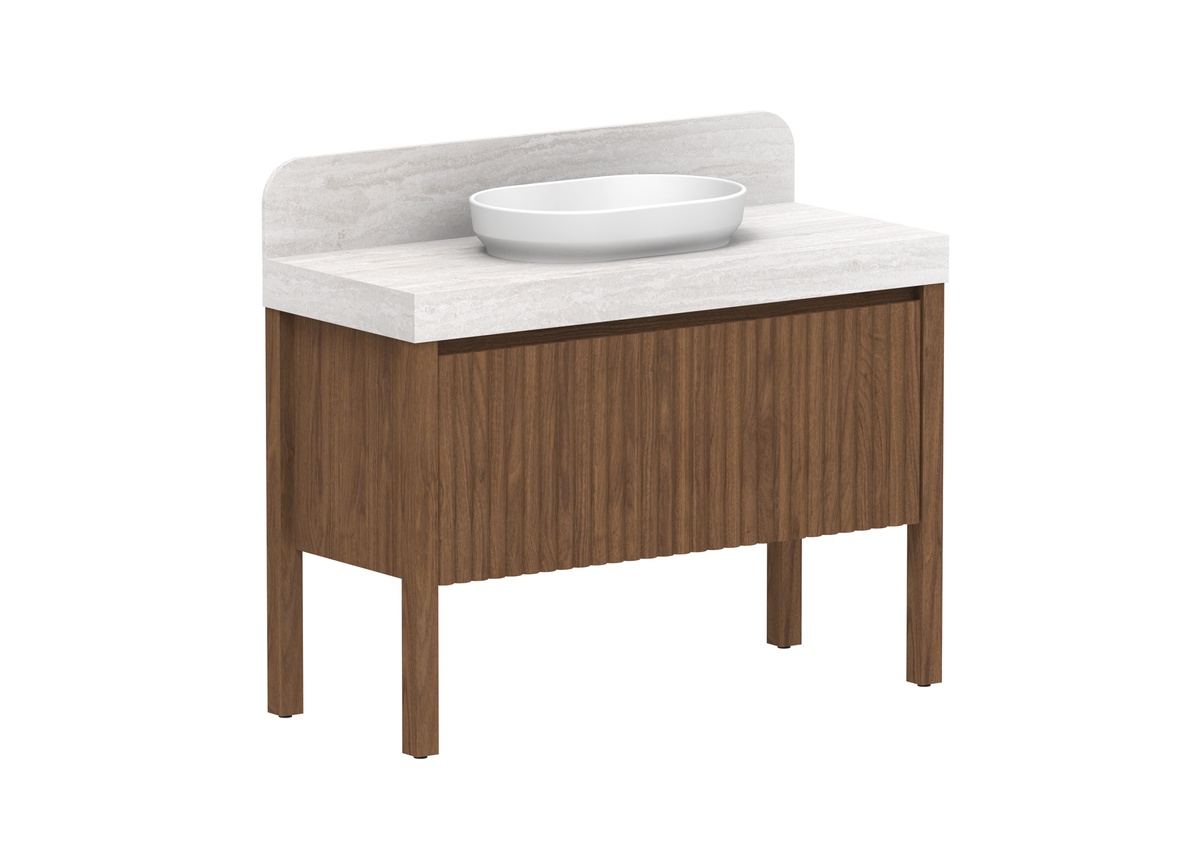 Harper Vanity, Harper 1200 With Legs (Floor Mount)