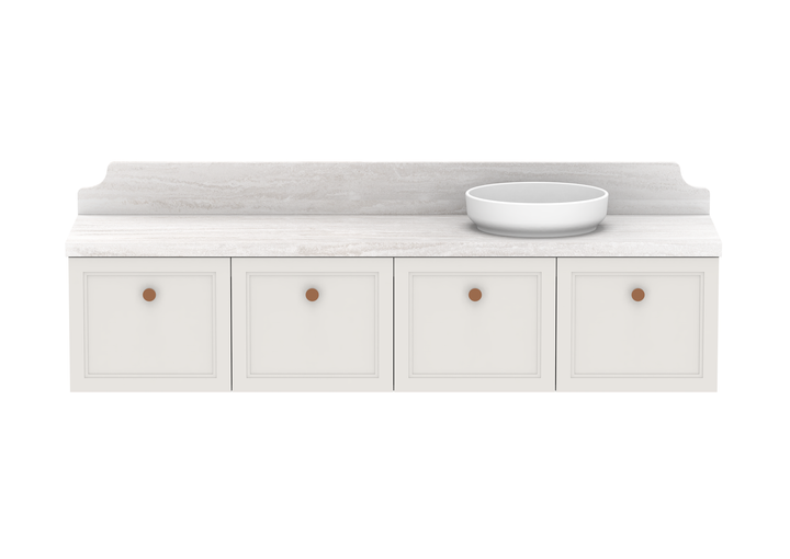 Mabel Full Depth Wall Hung Vanity, Mabel Full Depth 1800 Wall Hung