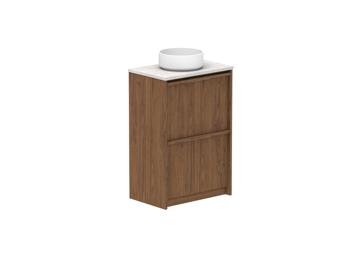 Eli Ensuite Floor Mount Vanity - Eli Ensuite 600 Floor Mount