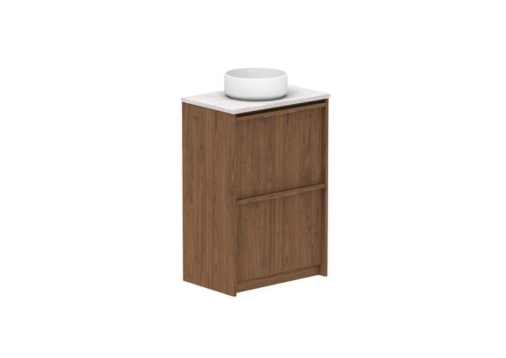 Eli Ensuite Floor Mount Vanity, Eli Ensuite 600 Floor Mount