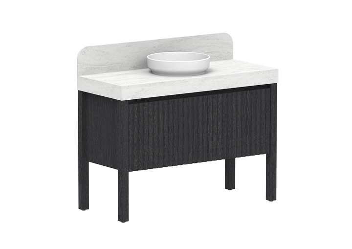 Harper Vanity - Harper 1200 With Legs (Floor Mount)