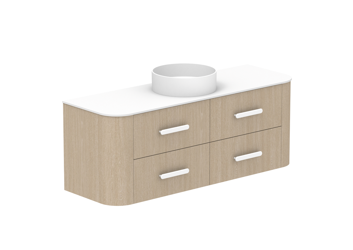 Thea Wall Hung Vanity, Thea 1500 Wall Hung