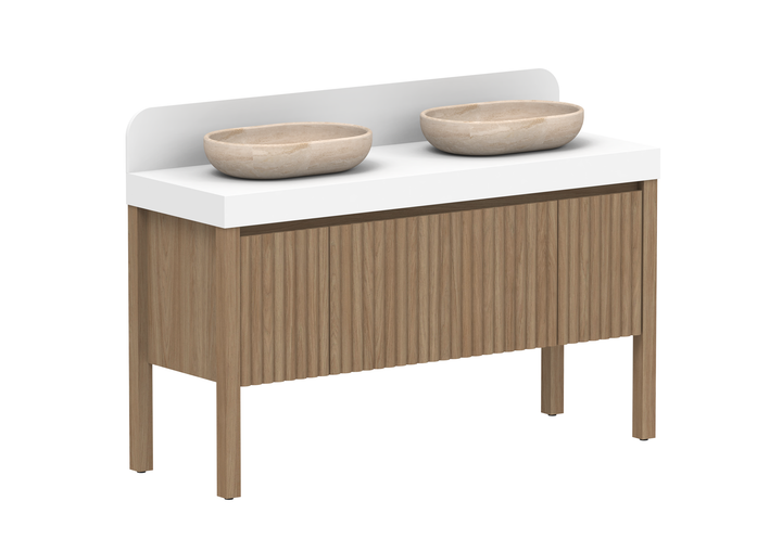 Harper Vanity - Harper 1500 With Legs (Floor Mount)