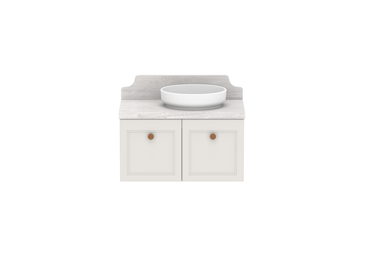 Mabel Full Depth Wall Hung Vanity, Mabel Full Depth 750 Wall Hung