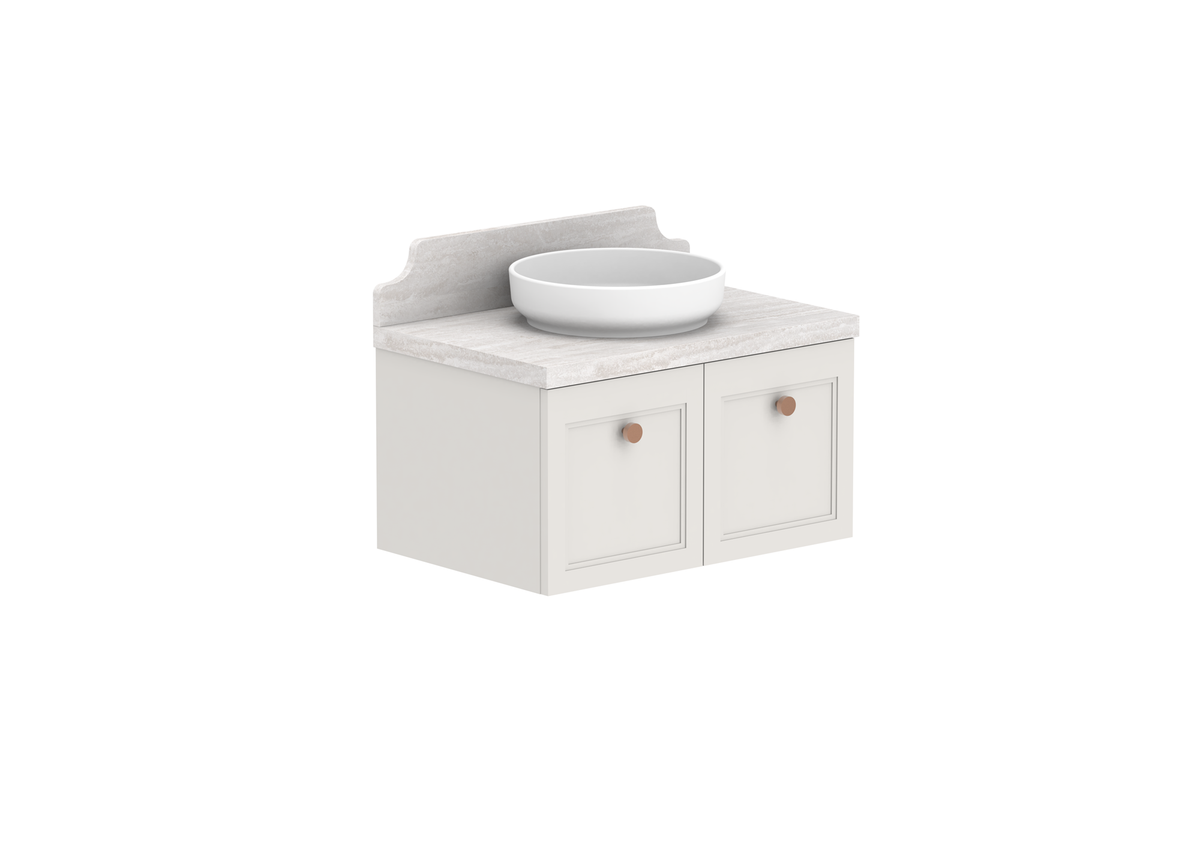 Mabel Full Depth Wall Hung Vanity, Mabel Full Depth 750 Wall Hung