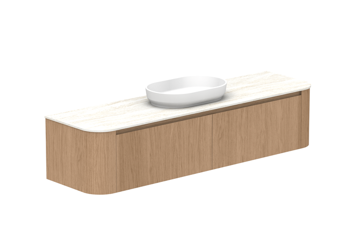 Surry Wall Hung Vanity, Surry 1800 Wall Hung
