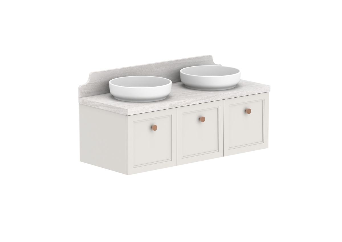 Mabel Full Depth Wall Hung Vanity, Mabel Full Depth 1200 Wall Hung