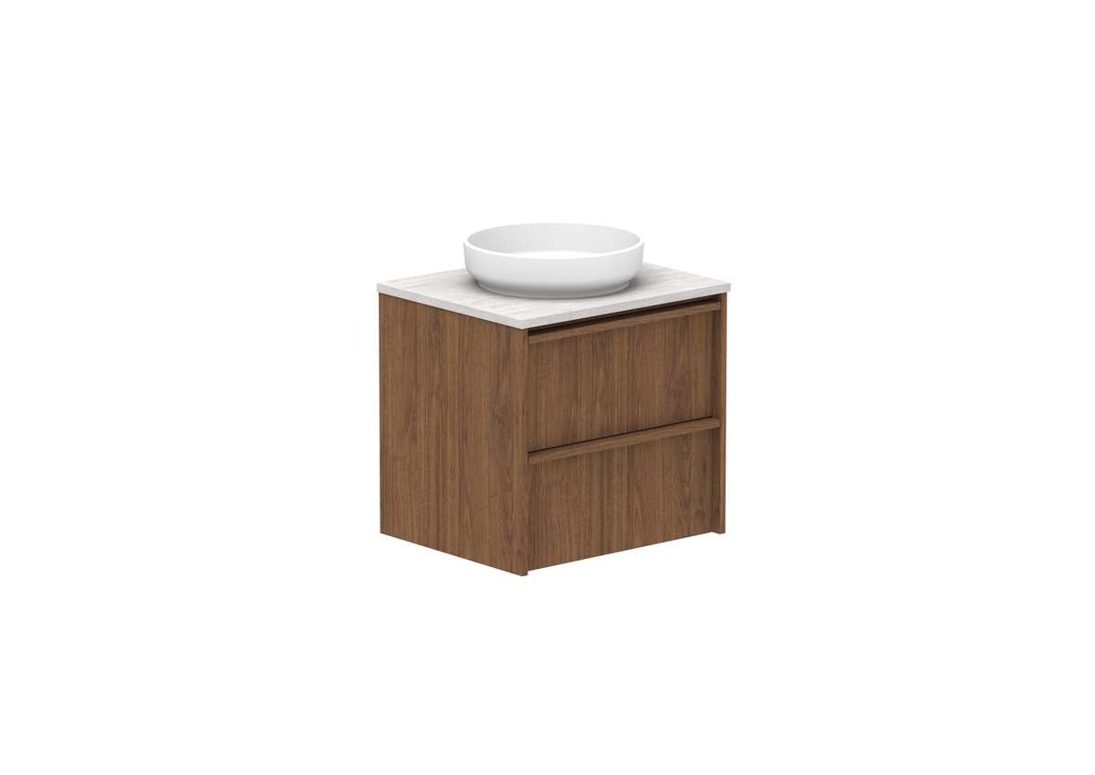 Eli Full Depth Wall Hung Vanity, Eli Full Depth 600 Wall Hung