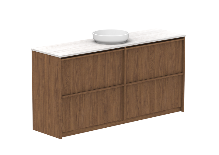 Eli Full Depth Floor Mount Vanity, Eli Full Depth 1800 Floor Mount