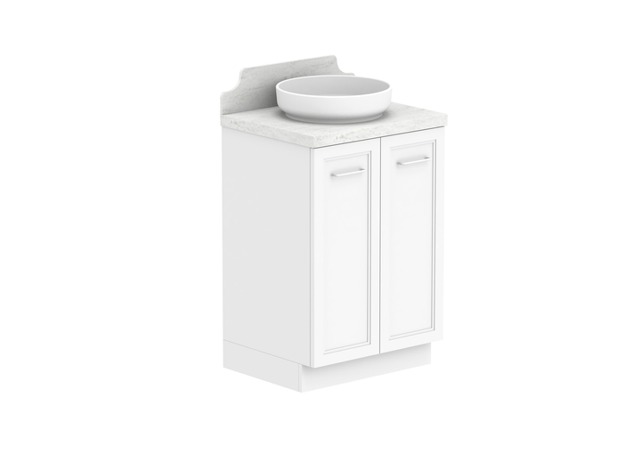 Mabel Full Depth Floor Mount Vanity, Mabel Full Depth 600 Floor Mount