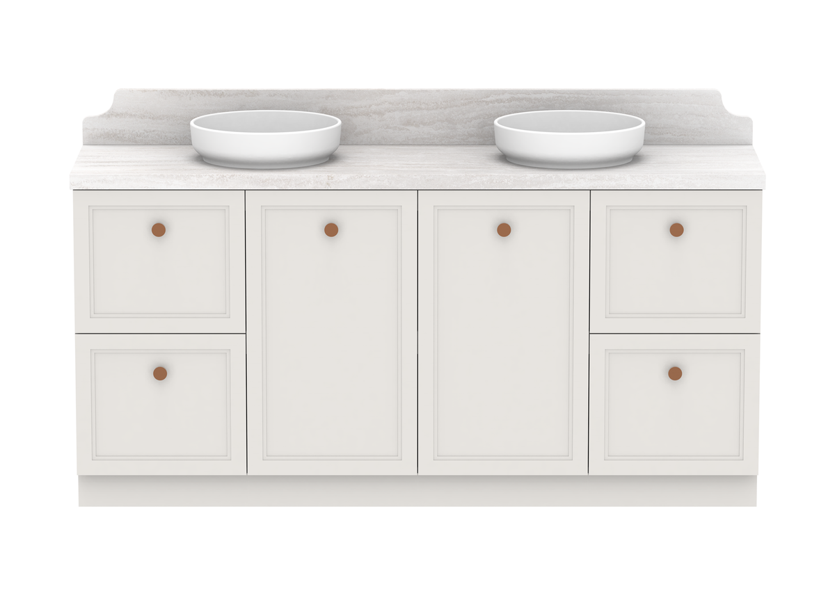 Mabel Full Depth Floor Mount Vanity, Mabel Full Depth 1800 Floor Mount
