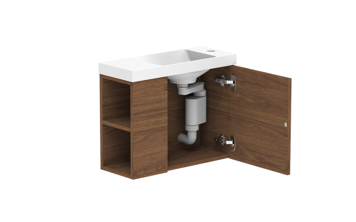 Drift Mini Wall Hung Vanity - Drift Mini 550 Wall Hung