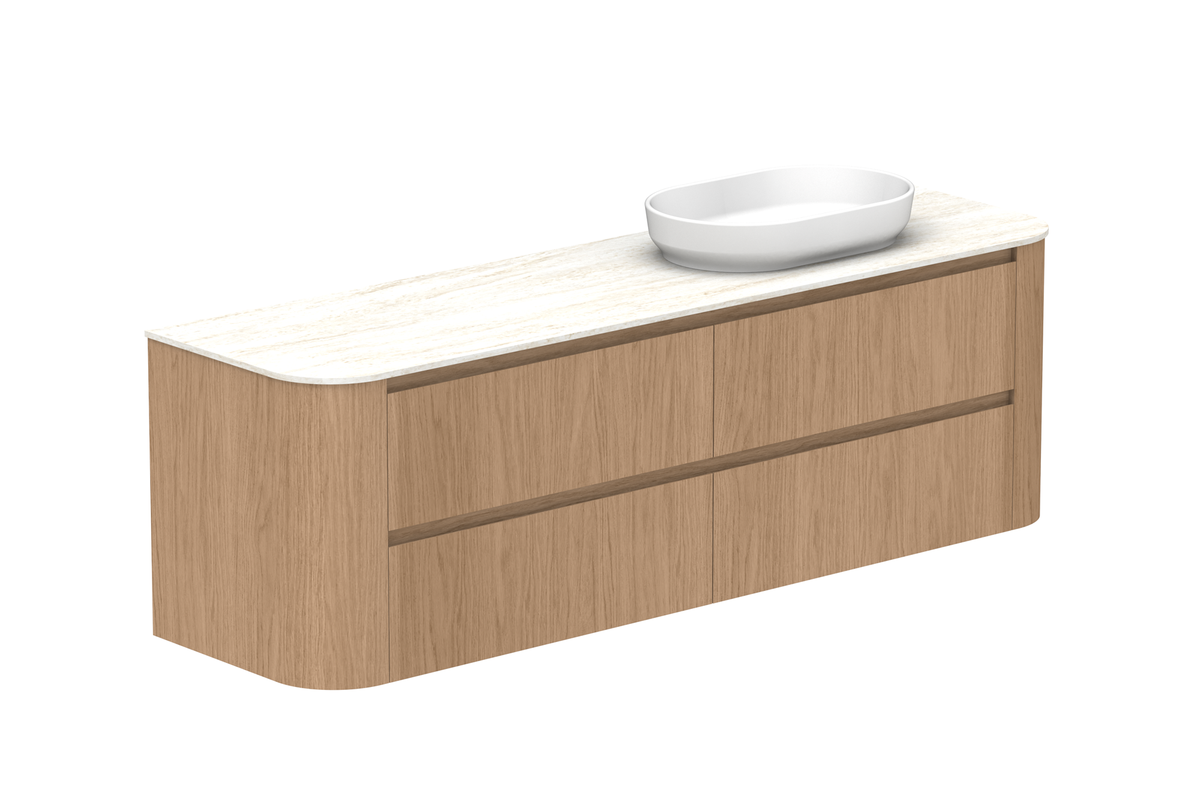 Thea Wall Hung Vanity, Thea 1800 Wall Hung