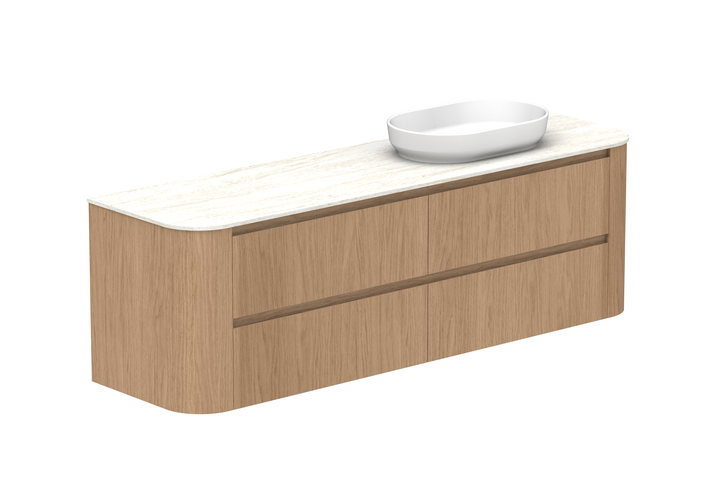 Thea Wall Hung Vanity, Thea 1800 Wall Hung