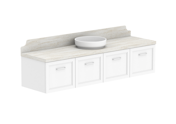 Mabel Full Depth Wall Hung Vanity, Mabel Full Depth 1800 Wall Hung