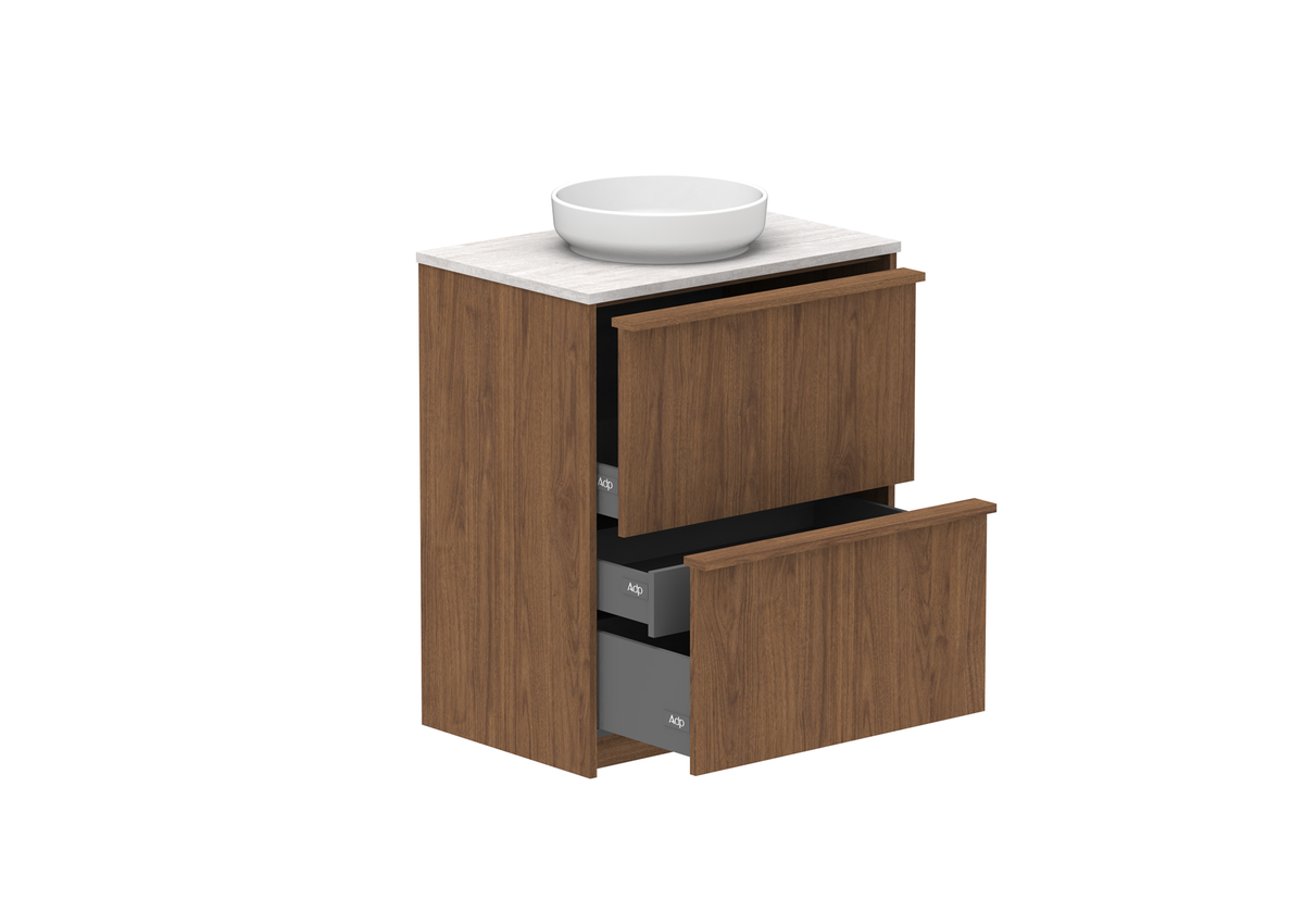 Eli Full Depth Floor Mount Vanity, Eli Full Depth 750 Floor Mount