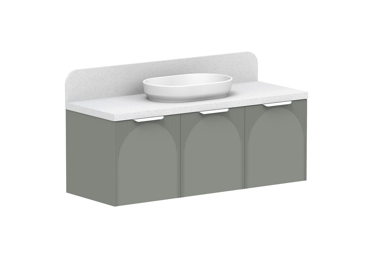 Archie Wall Hung Vanity, Archie 1350 All-Door