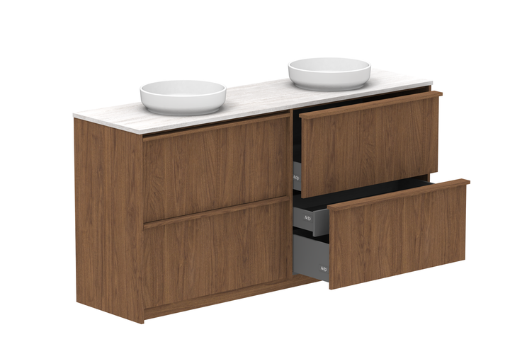 Eli Full Depth Floor Mount Vanity, Eli Full Depth 1800 Floor Mount