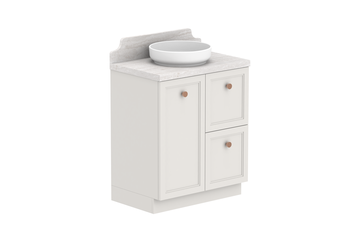 Mabel Full Depth Floor Mount Vanity, Mabel Full Depth 750 Floor Mount