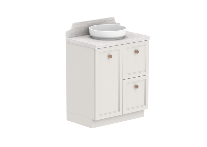 Mabel Full Depth Floor Mount Vanity, Mabel Full Depth 750 Floor Mount