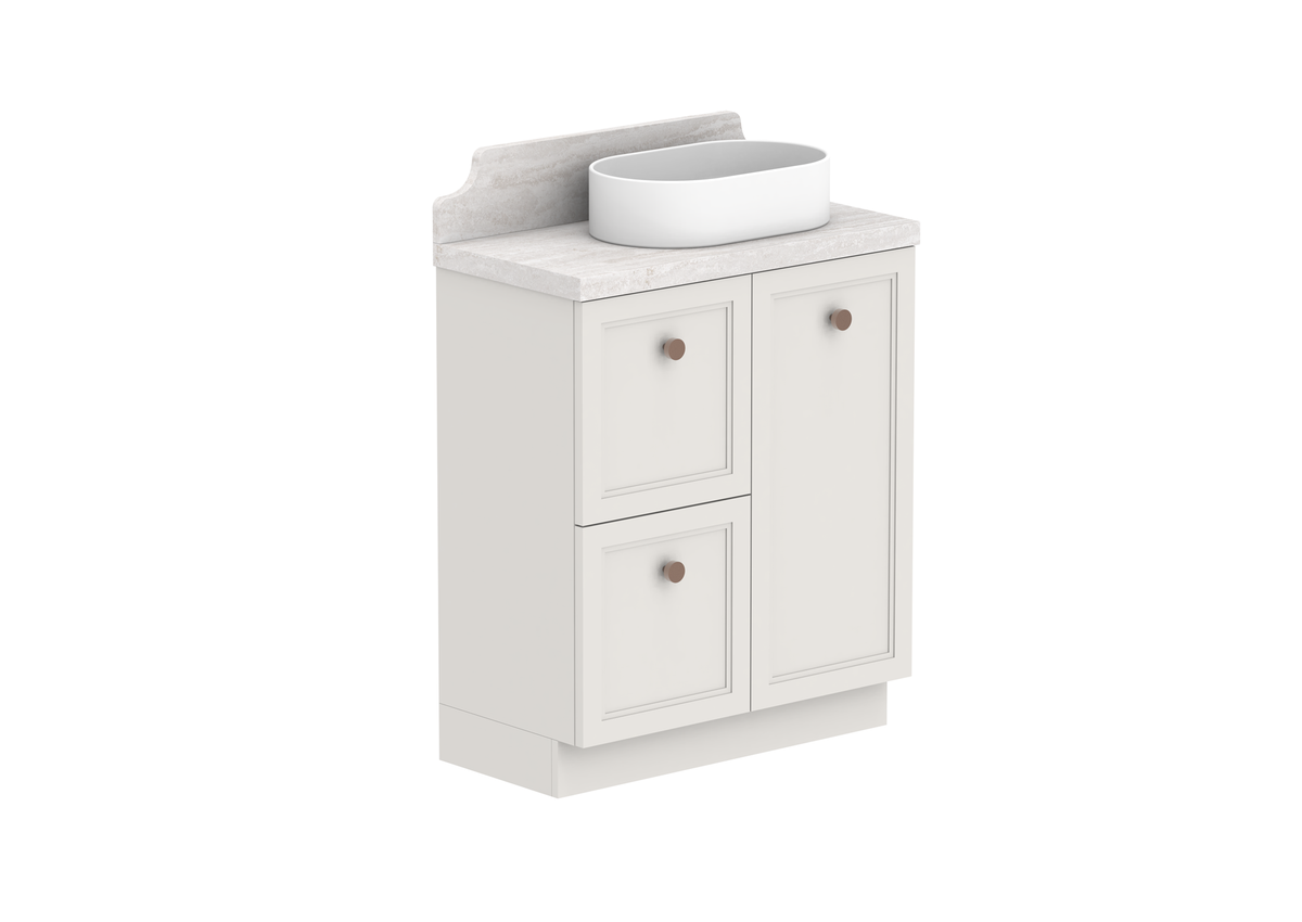 Mabel Ensuite Floor Mount Vanity, Mabel Ensuite 750 Floor Mount