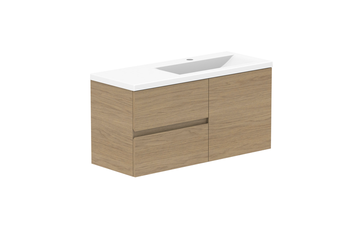 Drift Ensuite Wall Hung Vanity - Drift Ensuite 900 Wall Hung