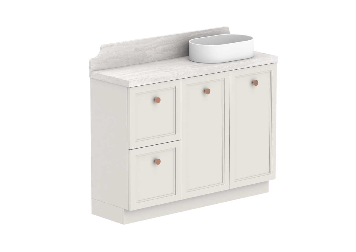 Mabel Ensuite Floor Mount Vanity, Mabel Ensuite 1200 Floor Mount