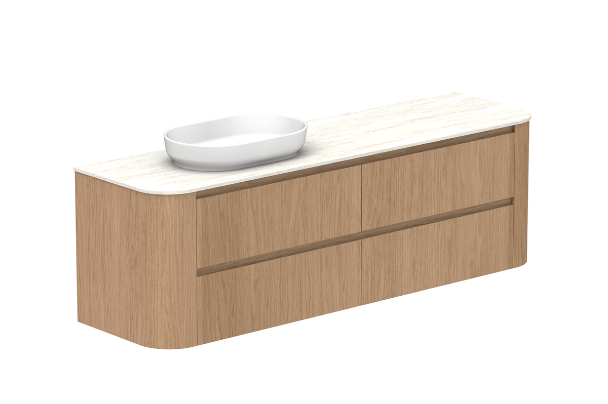 Thea Wall Hung Vanity, Thea 1800 Wall Hung