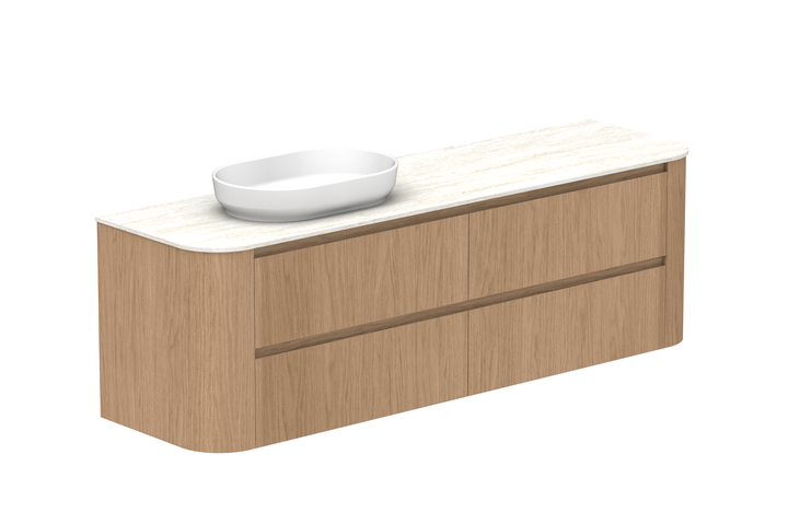 Thea Wall Hung Vanity, Thea 1800 Wall Hung
