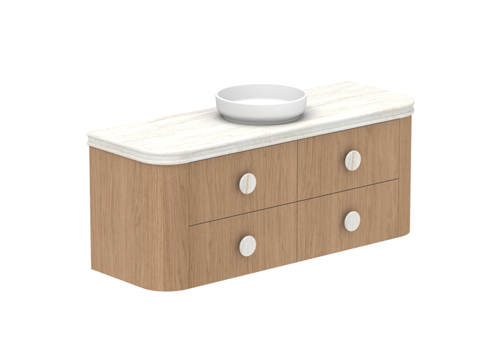 Thea Wall Hung Vanity, Thea 1500 Wall Hung