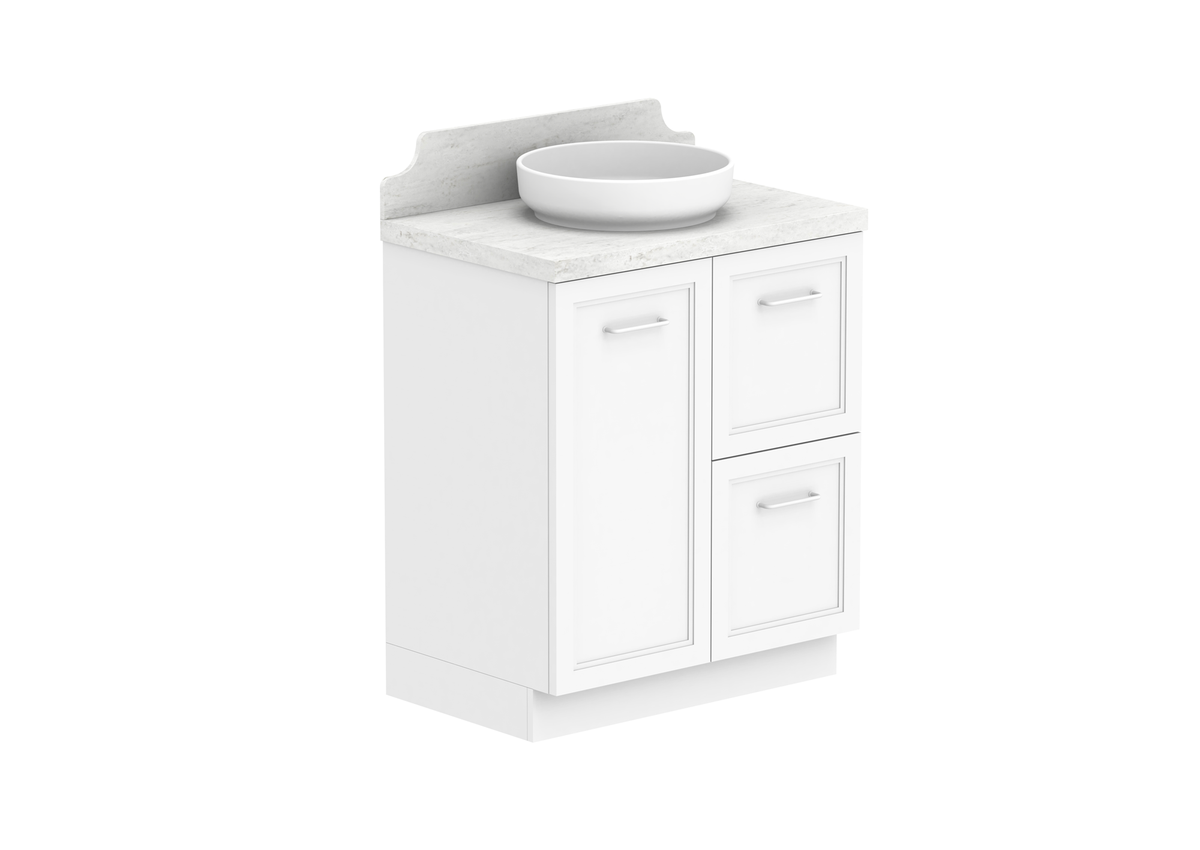 Mabel Full Depth Floor Mount Vanity, Mabel Full Depth 750 Floor Mount