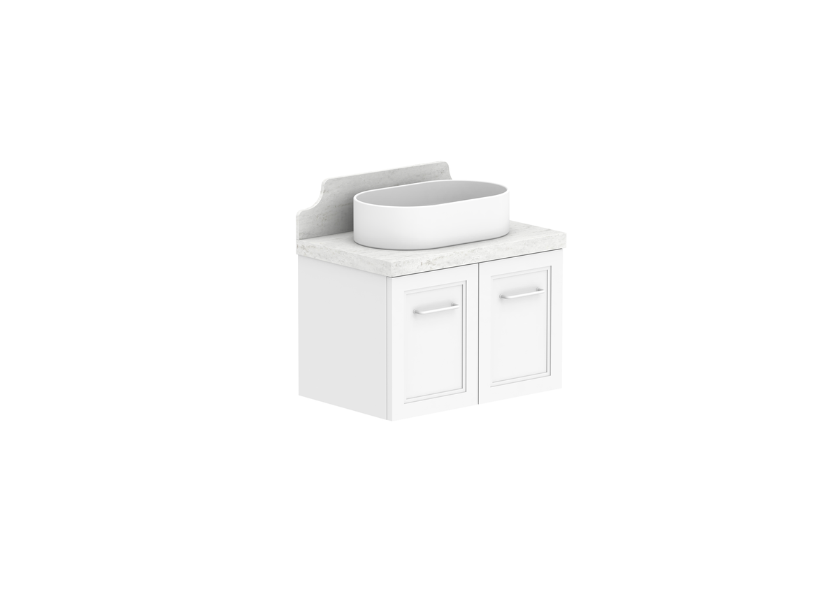 Mabel Ensuite Wall Hung Vanity, Mabel Ensuite 600 Wall Hung