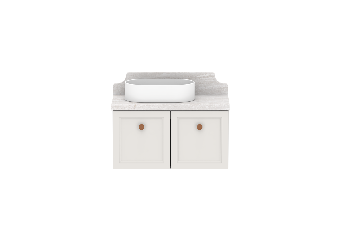Mabel Ensuite Wall Hung Vanity, Mabel Ensuite 750 Wall Hung