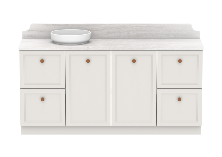 Mabel Full Depth Floor Mount Vanity, Mabel Full Depth 1800 Floor Mount