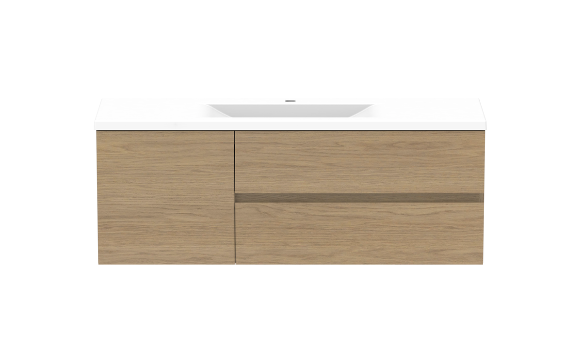 Drift Ensuite Wall Hung Vanity - Drift Ensuite 1200 Wall Hung
