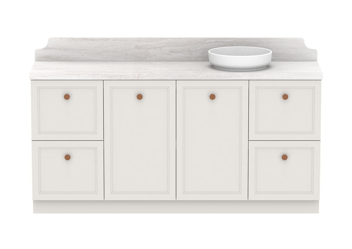 Mabel Full Depth Floor Mount Vanity, Mabel Full Depth 1800 Floor Mount