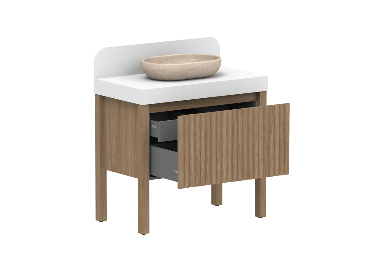 Harper Vanity, Harper 900 With Legs (Floor Mount)