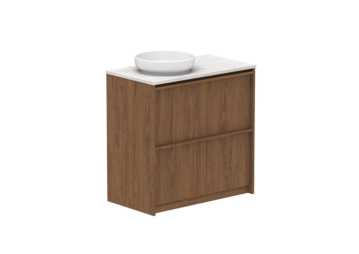 Eli Full Depth Floor Mount Vanity, Eli Full Depth 900 Floor Mount