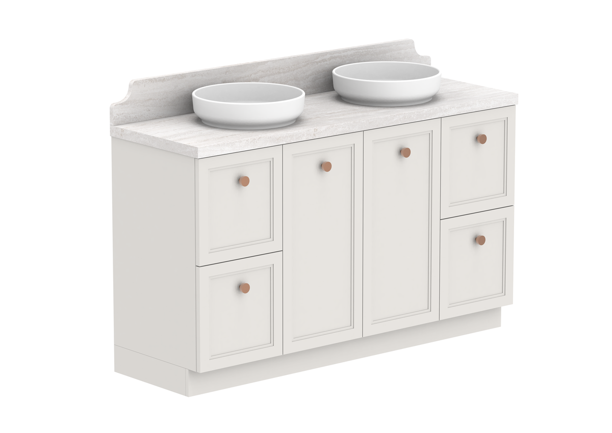 Mabel Full Depth Floor Mount Vanity, Mabel Full Depth 1500 Floor Mount
