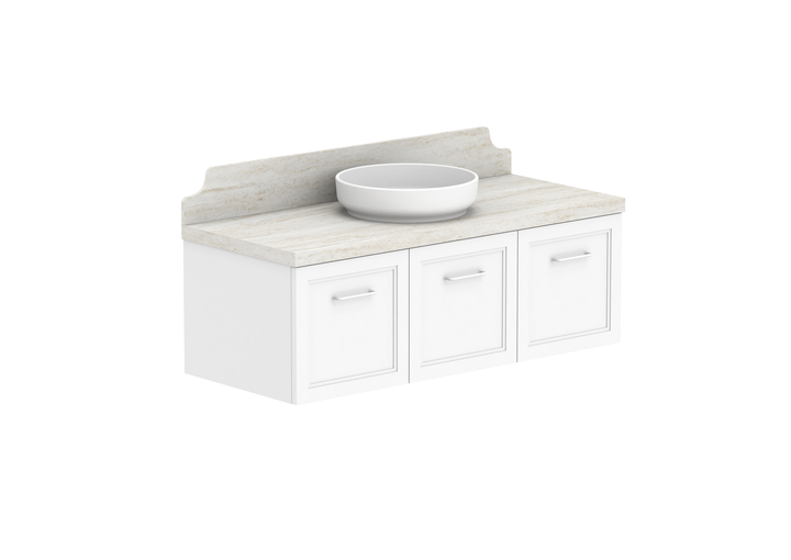 Mabel Full Depth Wall Hung Vanity, Mabel Full Depth 1200 Wall Hung