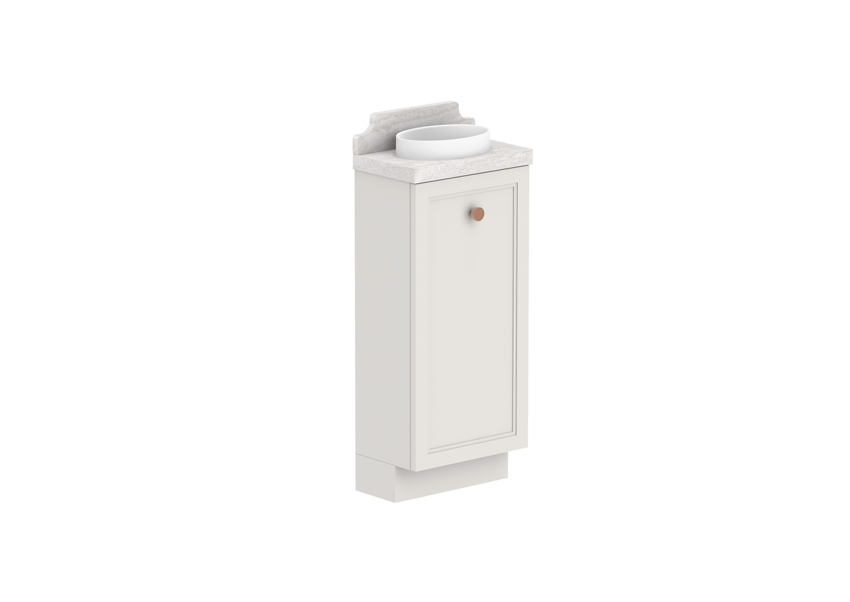 Mabel Mini Vanity - Mabel Mini 400 Floor Mount