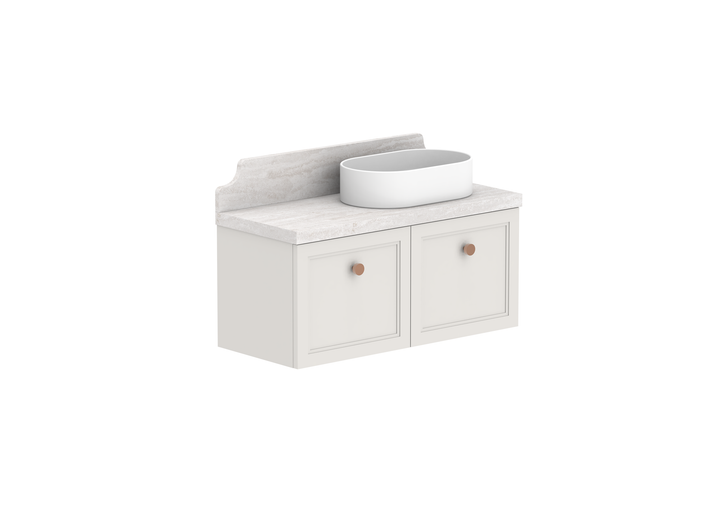 Mabel Ensuite Wall Hung Vanity, Mabel Ensuite 900 Wall Hung