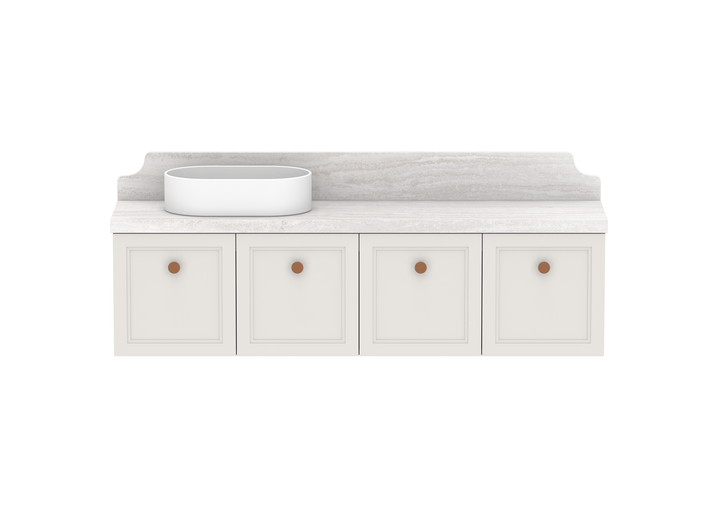 Mabel Ensuite Wall Hung Vanity, Mabel Ensuite 1500 Wall Hung