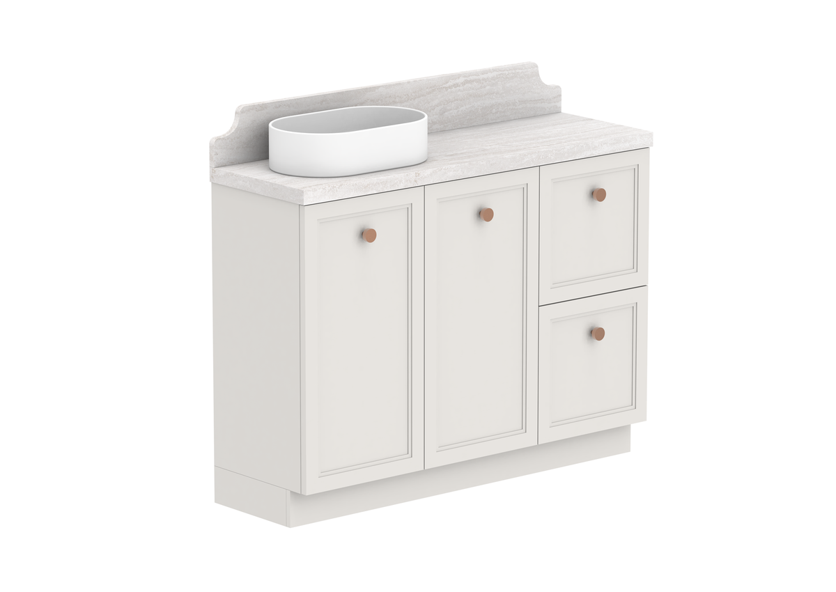Mabel Ensuite Floor Mount Vanity, Mabel Ensuite 1200 Floor Mount