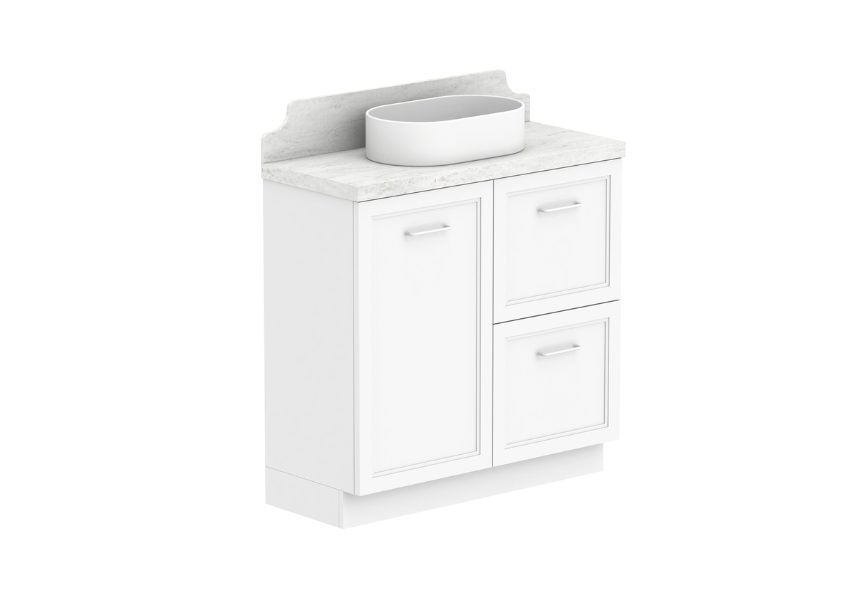 Mabel Ensuite Floor Mount Vanity, Mabel Ensuite 900 Floor Mount