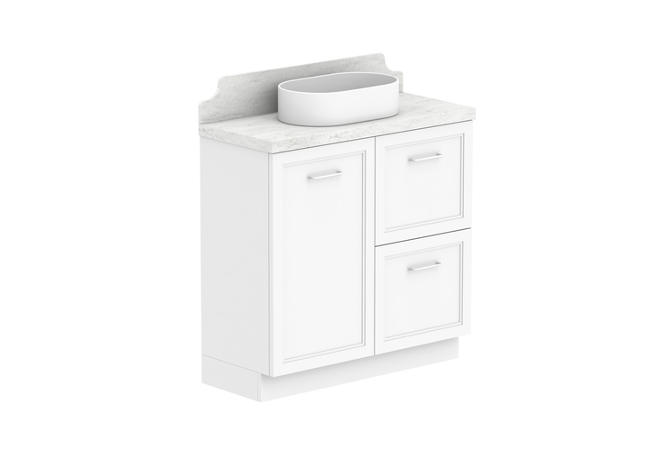 Mabel Ensuite Floor Mount Vanity, Mabel Ensuite 900 Floor Mount