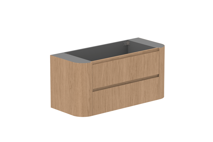 Thea Wall Hung Vanity 1200mm Boston Oak