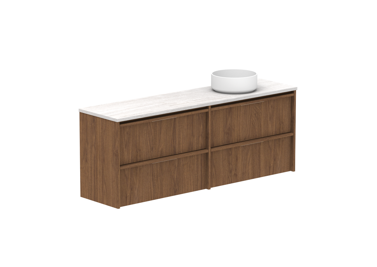 Eli Ensuite Wall Hung Vanity, Eli Ensuite 1500 Wall Hung